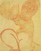 Pink Caryatid, Amedeo Modigliani